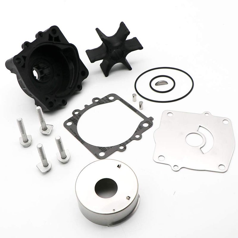 KIPA Impeller Water Pump Repair Kit With Housing For YAMAHA 61A-W0078-A2-00 61A-W0078-A3-00 V6 Outboards 150, 175, 200, 225, 250, 300 Hp, Fits For Sierra 18-3396, 61A-W0078-A1 - Image 4